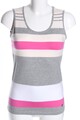 LISA CAMPIONE Tanktop Damen Gr. DE 36 pink-hellgrau-weiß Casual-Look