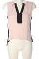 ZARA WOMAN ärmellose Bluse Damen Bluse Gr. DE 36 pink-schwarz Casual-Look