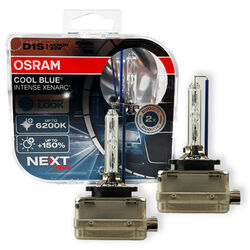 2x OSRAM XENARC® COOL BLUE INTENSE Next Generation Xenon Glühlampe D1S Fernlicht