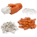 RJ45 Stecker , 10X Netzwerkstecker POE, Lan Stecker für Verlegekabel, Install...