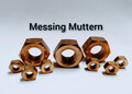 Sechskantmuttern Muttern Sechskant DIN 934 Messing M2 M2,5 M3 M4M5 M6 M8 - M 24