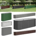 Metall Hochbeet Pflanzbeet Gemüsebeet Pflanzkasten Blumenbeet Garten Beet Neu
