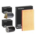 RIDEX Filterset Inspektionspaket Filtersatz für VW GOLF II (19E, 1G1)