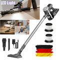 800W Staubsauger Akku Handstaubsauger kabellos beutellos 6-in-1 Wandladestation