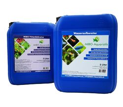 (3,49 €/L) MIBO  Wasseraufbereiter Filteraktivator Spar Set 5.000 ml Aquarium