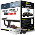 Für BMW 2er Active Tourer Typ F45 Anhängerkupplung starr +eSatz 13pol 13-21 NEU