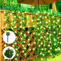 Solar Lichterkette 50 100 LED Solar Lichtschlauch Garten Efeu Beleuchtung Aussen