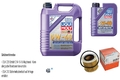 MAHLE Ölfilter 6 L LIQUI MOLY 5W-40 Leichtlauf High Tech für VW Polo 1.2 12V