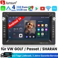 Für VW Polo 9N Golf 4 Passat B5 T5 Android 14 64G Autoradio Carplay GPS AHD Cam