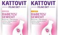 24 x Kattovit Diabetes verschiedene Sorten 85 Gramm Packung