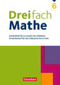 Dreifach Mathe 6. Schuljahr - Zu allen Ausgaben - Arbeitsheft mit Lösungen