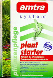 amtra plant starter, aktiviert die Wurzelbildung der Pflanzen, 20Tab. 1Tab/0,40€