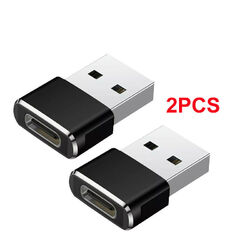 2PACK USB C 3.1 Type C Female to USB 3.0 Type A Male Port Converter Adapter NEW