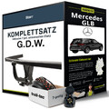 Für MERCEDES GLB Typ X247 Anhängerkupplung starr +eSatz 7pol uni. 07.2019-jetzt