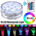 4er Poolbeleuchtung Unterwasser Licht Set LED bunt RGB Poollicht Teich Badewanne