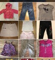 Bekleidungspaket Mädchen Gr. 86 92 98 - 17 Teile Jacke Hosen Kleider Shirt