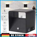 LED Cube Würfel Wandleuchte Wandlampe mit Bewegungsmelder Up Down Außen/ Innen