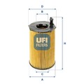 UFI Ölfilter 25.141.00 Filtereinsatz für VW AUDI PORSCHE 4GA A7 7P5 7P6 TOUAREG
