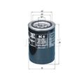 Filter, Arbeitshydraulik KNECHT HC 6 für FIAT GMC CASE IH JOHN DEERE CLARK