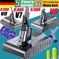 9000mAh Akku für Dyson V8 V7 V6 V10 Animal DC58 DC59 SV10 SV11 SV12 / Filter Set