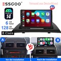 8Core 6+128G Android 14 Carplay Autoradio GPS WIFI SWC Für BMW X3 E83 2004-10 AM