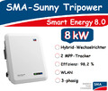 SMA Sunny Tripower 8.0 Smart Energy Hybrid Wechselrichter 8kW WLAN STP8.0-3SE-40