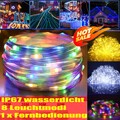 10/50/100M Lichternetz Lichtervorhang Lichterkette 200/300 LED Party Garten Xmas