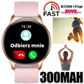 Für Xiaomi Android Smartwatch Damen Bluetooth Anruf Blutdruck Herzfrequenz