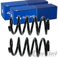 2X SACHS FAHRWERKSFEDERN VORNE PASSEND FÜR AUDI A4 SEAT EXEO LINKS+RECHTS