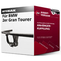 Für BMW 2er Gran Tourer Typ F46 (Auto Hak) Anhängerkupplung starr neu
