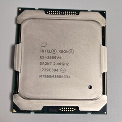 Intel 120W Xeon E5-2680 V4 240 GHz CPU 14 Cores 28 Threads Processors 35MB