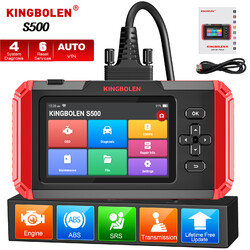 2025 KINGBOLEN S500 KFZ OBD2 Diagnosegerät Profi Auto Scanner Fehlerauslesegerät