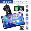 Tragbarer Apple CarPlay und Android Auto Wireless Display Autoradio 9" Zoll 2025