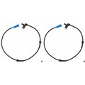 2X TEXTAR ABS-SENSOR RADDREHZAHL ABS-FÜHLER VORNE passend für PEUGEOT 206 