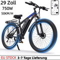 DUOTTS C29 E-Bike 29 Zoll Elektrofahrrad 48V 15Ah 750W Cityräder 25km/h EBIKE