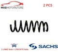 SCHRAUBENFEDER FAHRWERKSFEDER VORNE SACHS 993 534 2PCS A FÜR BMW X5,E70 3L,4.8L