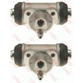 2X TRW RADBREMSZYLINDER 22,2mm PASSEND FÜR NISSAN NAVARA NP300 PATHFINDER