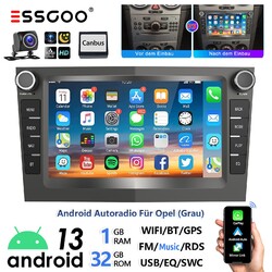 Für Opel Astra H Vectra Corsa C D Android 13 Autoradio Carplay NAVI WIFI RDS KAM