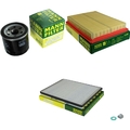 MANN-FILTER Inspektionspaket Filterset passend für Nissan Primera 1.6 16V P11