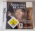 Sherlock Holmes Ds (Nintendo DS, 2009) - Mit Hülle / Anleitung - Guter Zustand