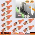 10x Netzwerkstecker CAT 7 RJ45 LAN Netzwerk Crimp Stecker vergoldete Kontakte