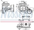 NISSENS 98299 AGR-Ventil für SEAT SKODA VW