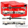 2X TRW BREMSSCHLÄUCHE HINTEN BEIDSEITIG INNEN PASSEND FÜR FIAT DOBLO OPEL COMBO