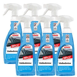 6x SONAX Scheibenenteiser Scheiben Enteiser Spray Enteiserspray 750ml