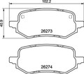Bremsbelagsatz Scheibenbremse PRIME BREMBO P 24 237 für FORD PUMA J2K CF7 mHEV