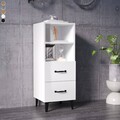 Sideboard 2 Schubladen 2 Ablagen Kommode Anrichte Schrank Beistellschrank Modern