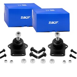 2X SKF TRAGGELENK UNTEN VORNE passend für FORD CONSUL GRANADA LINKS+RECHTS