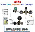 AQUA-NOA Aquarium CO2 Anlage Komplett Set für Soda Anlage Flasche Glas Diffusor