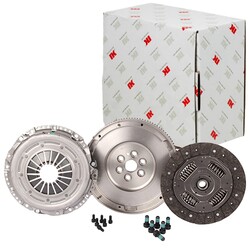 KUPPLUNG-SATZ ZMS UMRÜSTKIT STARRES SCHWUNGRAD passend für OPEL ASTRA H 1.9 CDTI