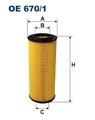FILTRON ÖLFILTER FILTEREINSATZ passend für ALFA ROMEO 159 BRERA SPIDER FIAT